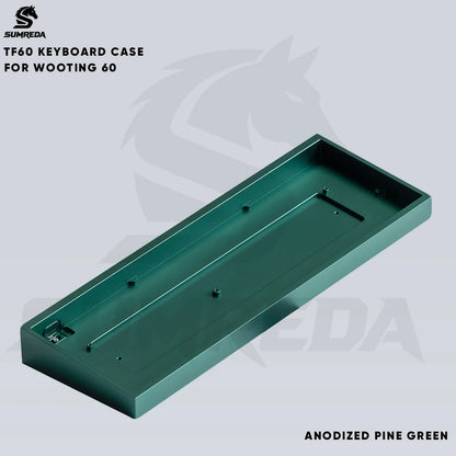 SUMREDA TF60 Aluminum Keyboard Shell GH60 60% Keys Layouts GH60 Keyboard Case For Wooting 60HE Mad 60he Win60 keyboard Cover