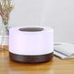 7-Color Wood Grain Diffuser 500ml | Essential Oil Humidifier with Remote Control, Auto Shut-Off &  6 Aromatherapy Oils