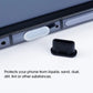 10pcs Silicone Anti-Dust Plugs for Type-C Mobile Phone Charging Ports