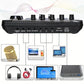 UV color stripe/dynamic microphone professional audio mixer - ElectronAge
