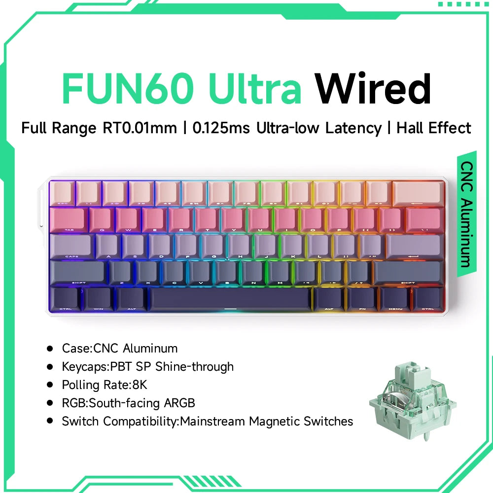 Akko MonsGeek FUN60 Mechanical Keyboard - ElectronAge