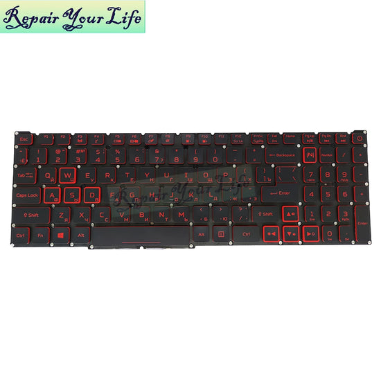 PT-BR Brazil US RU backlit keyboard For Acer Nitro 5 - ElectronAge