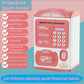 Banknote fingerprint deposit box Electronic ATM Coin deposit box Cash safe Large space bank Children&