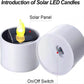 6 pieces of solar candle light, Solar LED tea night light, date romantic atmosphere decoration, lighting Camping home decoration
