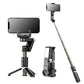 Selfie Stick Tripod Desktop Gimbal Stabilizer Face Tracking Fill Light 360 Rotation for Live Video Shooting Aluminum Alloy Q18