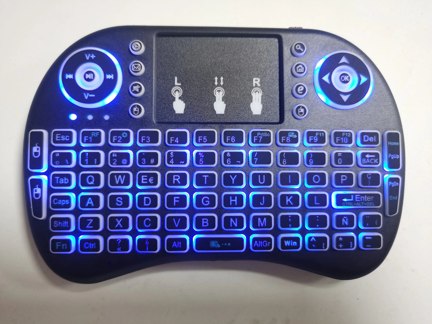 Backlit Mini Wireless Keyboard - ElectronAge