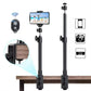 Roreta Desk Mount Stand DSLR Camera C Clamp Light Photographic Light Boom Stand With Ball Head for Phone Video Ring Light Zoom