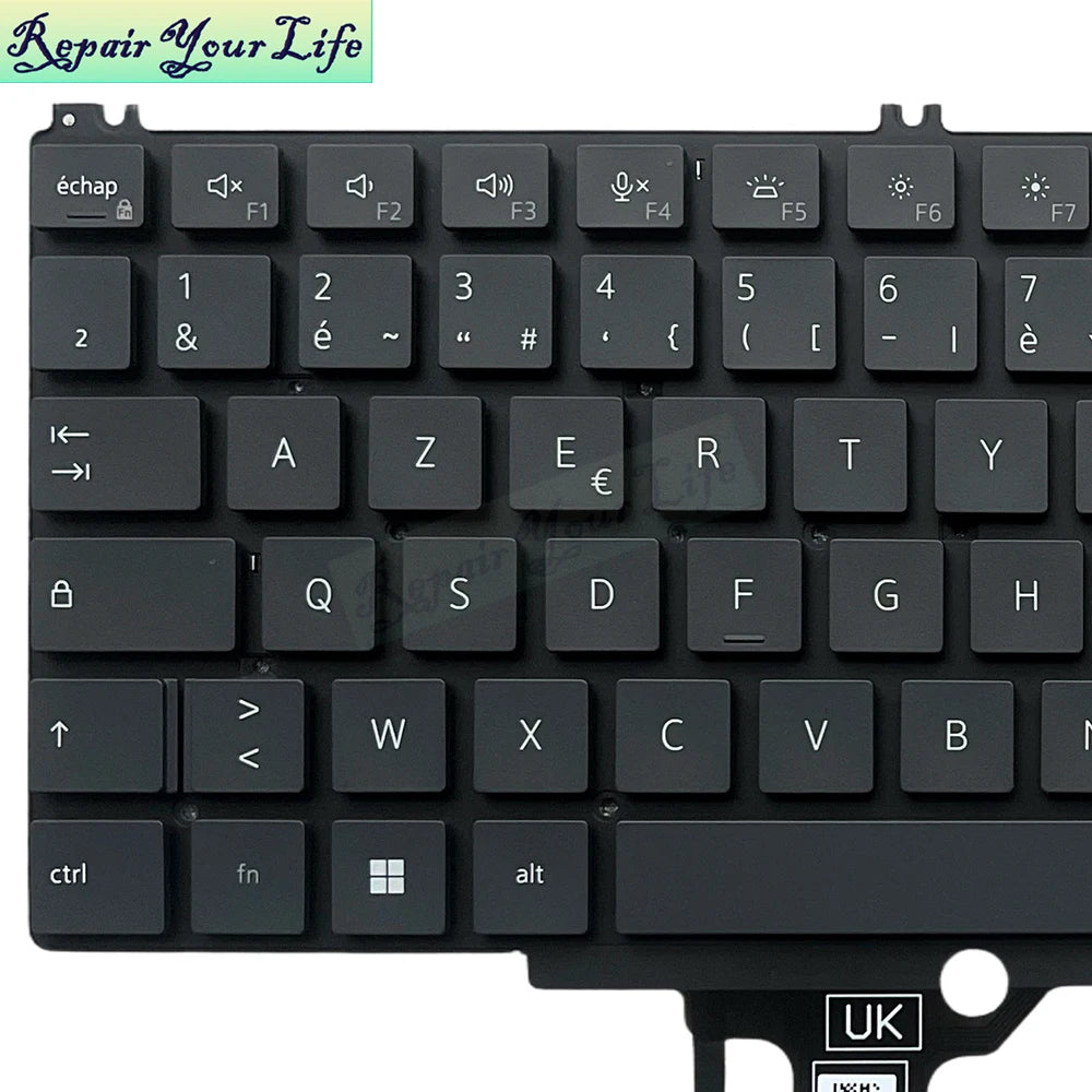 REPAIR YOUR LIFE German French Backlight Keyboard - ElectronAge