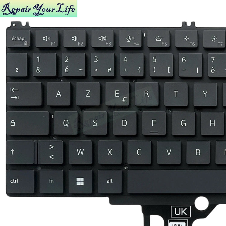REPAIR YOUR LIFE German French Backlight Keyboard - ElectronAge