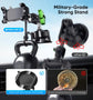 Universal Metal Car Phone Mount, 360° Rotation for Windshield/Dashboard