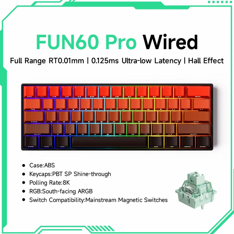 Akko MonsGeek FUN60 Mechanical Keyboard - ElectronAge