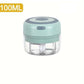 100ML/250ML Electric Meat Mincer Garlic Chopper - ElectronAge