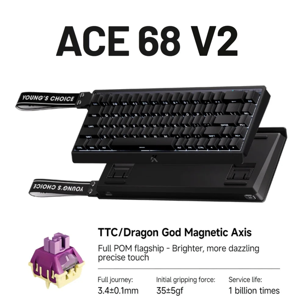MCHOSE ACE68 V2 gaming keyboard - ElectronAge