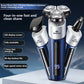 XMSJ 4in1 Electrical Rotary Shaver For Men - ElectronAge