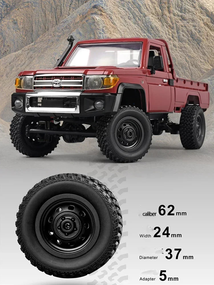 MENGXI MN82 Pro RC Car 1/12 4WD Simulation Off-road Climbing Car - ElectronAge