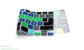 Serato DJ Shortcut Keyboard Cover for MacBook Pro 14 16  2021 2022 2023 & Mac Air 13.6 15.3 Model A2485 A2780 A2681 A2941 M2 M1