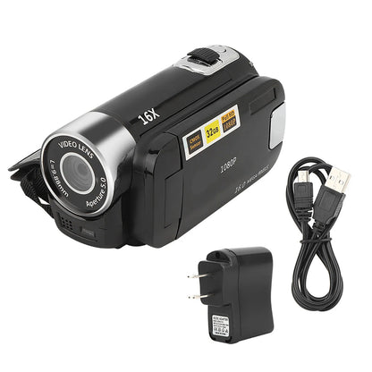 【Sale】2.7 Inch Colourful Display Screen16X Digital Zoom High Definition Camera Image Video Shooting Camcorde for Travel
