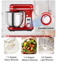BioloMix Kitchen Food Stand Mixer, Blender, Quiet Motor, Cream Egg Whisk, Whip Dough Kneader, 6-Speed, 1200 W, 6 L, DC - ElectronAge
