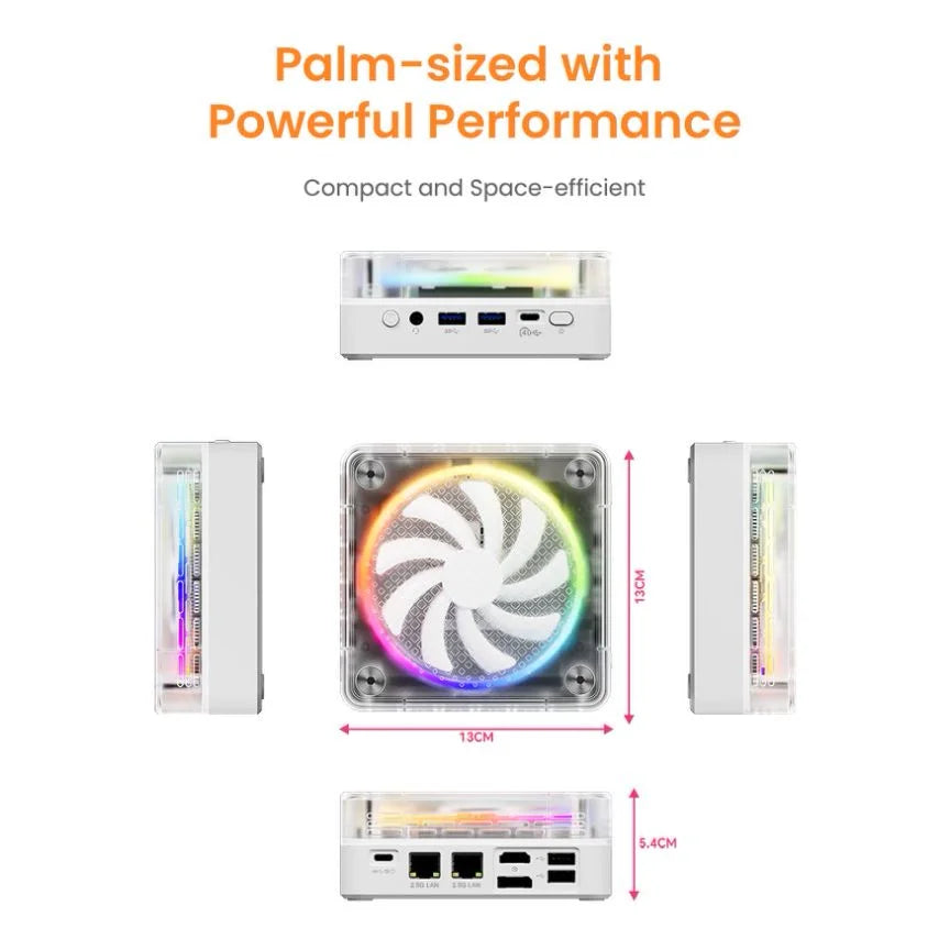 GenMachine AMD Ryzen 7 6800H MINI PC - ElectronAge