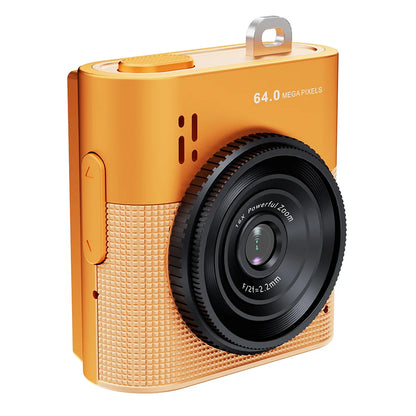 64MP Mini Thumb Camera Student Action Camera 16x Digital Zoom Digital Camera 1.4" IPS Screen Portable Video Recorder Camcorder