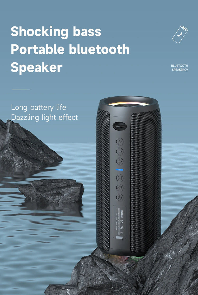ZEALOT-S51PRO 40W High-power Bluetooth Speaker - ElectronAge