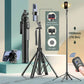 Aluminum Alloy Selfie Stick Tripod With Bluetooth Remote Control - ElectronAge
