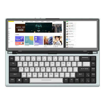 12.3 Inch HD IPS Panel Portable Gaming Monitor 1920*720 USB Interface 90° Foldability Touch Screen Keyboard High Resolution
