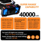 Rechargeable Portable camping Fan 40000mah 720° Rotating Hanging Fan Night Light Air Cooler Outdoor Camping Tent fans ventilador