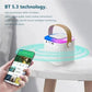 Mini Karaoke Machine LED Portable Bluetooth Speaker - ElectronAge