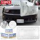 1/2 Pack Clear License Plate Tag Frame Covers Shields Protector for Car/Truck