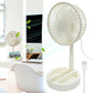 1PC Portable Folding Telescopic Floor Fan 1 Wind Speed Adjustment USB Mini Summer Silent Student Desktop Table Fan