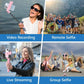 40in Retractable Selfie Stick Tripod with Wireless Remote & Light, Portable for All Phones