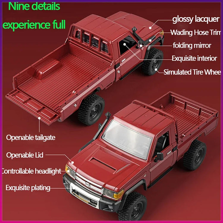 MENGXI MN82 Pro RC Car 1/12 4WD Simulation Off-road Climbing Car - ElectronAge