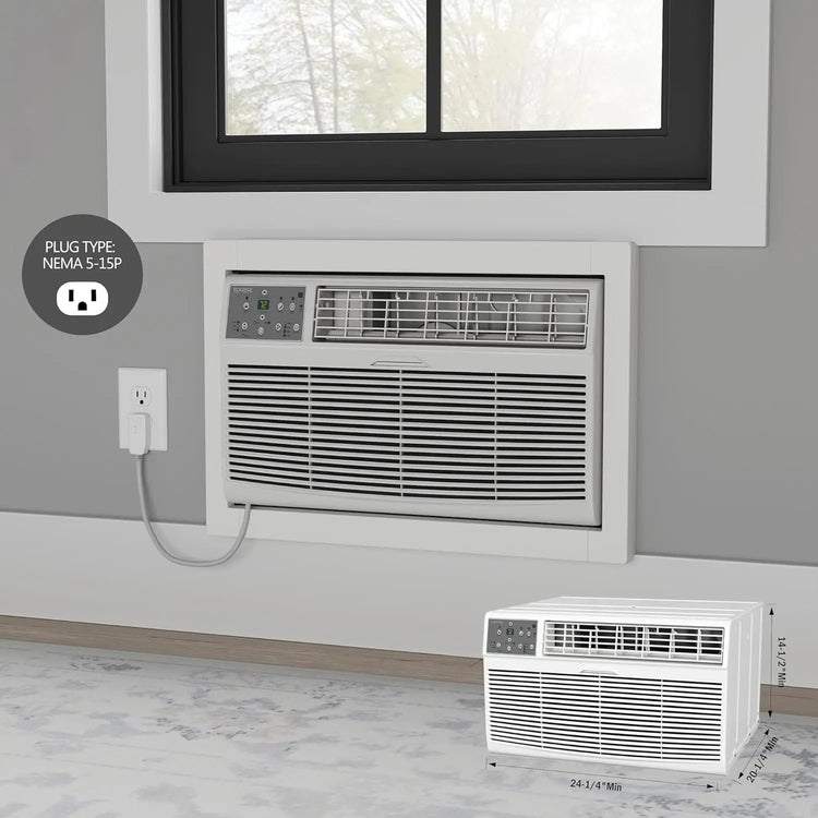 XMSJ DRTAC081XNA1 8,000 BTU 115V Through the Wall Air Conditioner - ElectronAge
