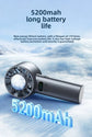 XIAOMI 5200mAh Portable Handheld Fan with Double Ice Cooling, High-Speed Rechargeable USB Fan, Foldable Design