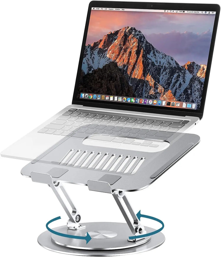 Adjustable Ergonomic Laptop Stand, Height 2.1-13.8" - ElectronAge