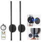 2-pack Rechargeable Wall Light LED 50 80cm Dimming Wall Sconce with Remote Control Sofa Background Gaming Room Decoration