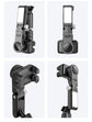 Selfie Stick Tripod Desktop Gimbal Stabilizer Face Tracking Fill Light 360 Rotation for Live Video Shooting Aluminum Alloy Q18