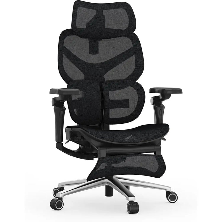 Ergonomic Gaming Chair with Adaptive Lumbar Support - ElectronAge
