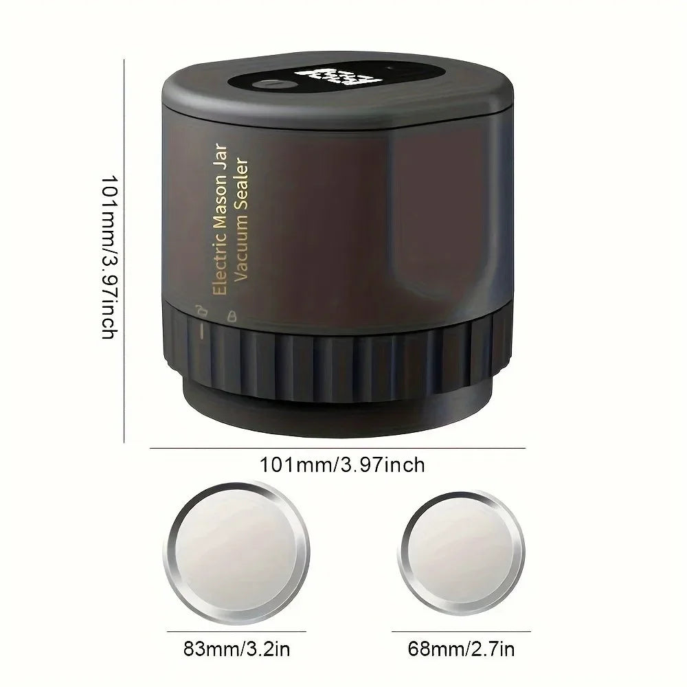 SealMaster Pro Kit Electric Mason Jar Vacuum Sealer Kit - ElectronAge