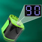 30000mAh Portable Waist Fan Strong Daul Airflow 7Speeds 11000RPM Rechargeable Clip on Fan for Outdoor Camping Fishing Max 32H