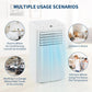 Acekool Portable Air Conditioner, 8000 BTU 3-in-1 Cooling Dehumidifier - ElectronAge