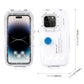 PULUZ 40m/130ft Waterproof Diving Case for iPhone 16 15 14 13 12 11 Pro Max Plus Photo Video Taking Underwater Housing Cover