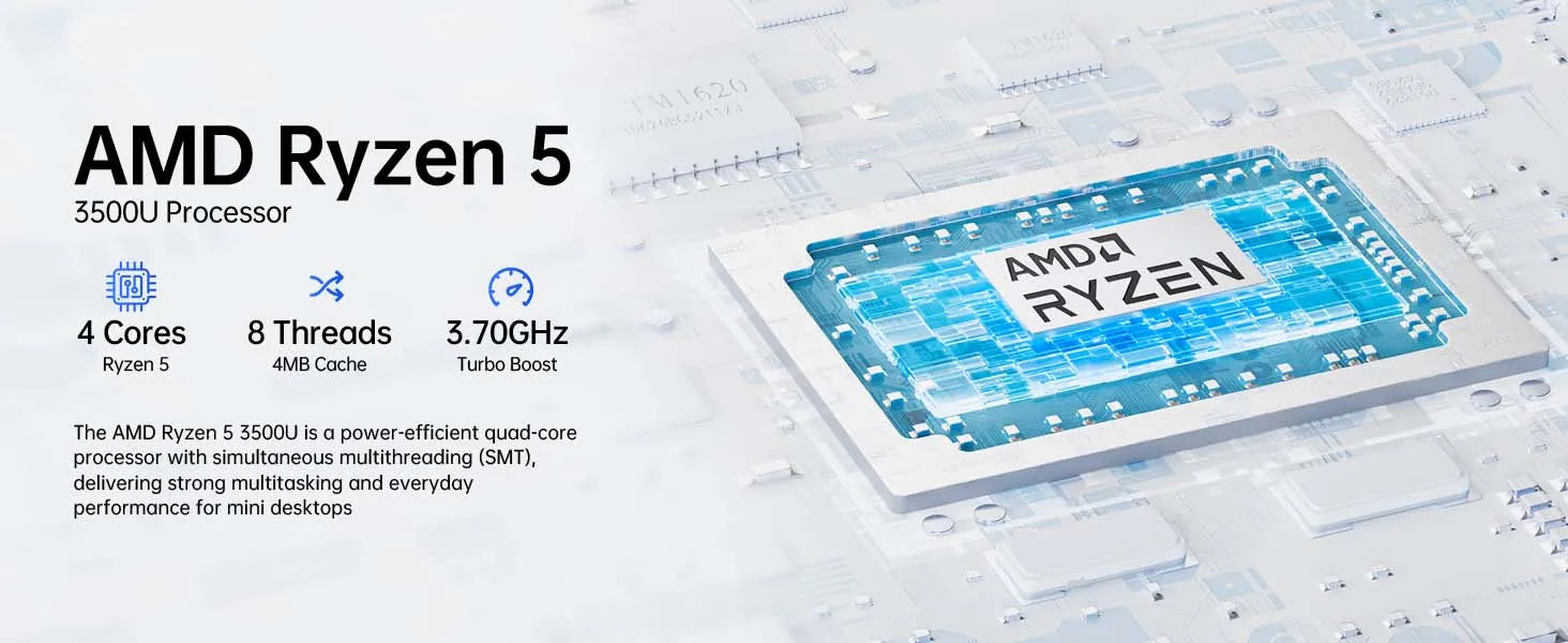 GMKtec G10 Mini PC AMD Ryzen 5 PC - ElectronAge