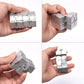Alloy&Plastic Infinity Cube Fidget Toy Ultra-Durable Sensory Stress Reliever for Adults & Kids Anxiety Relief Gift