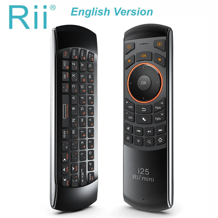Rii i25 2.4G Mini Wirless Air Mouse Keyboard - ElectronAge