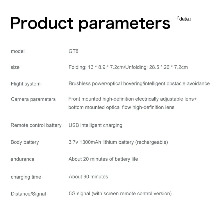 Lenovo GT8 Drone 8K HD Three-camera - ElectronAge