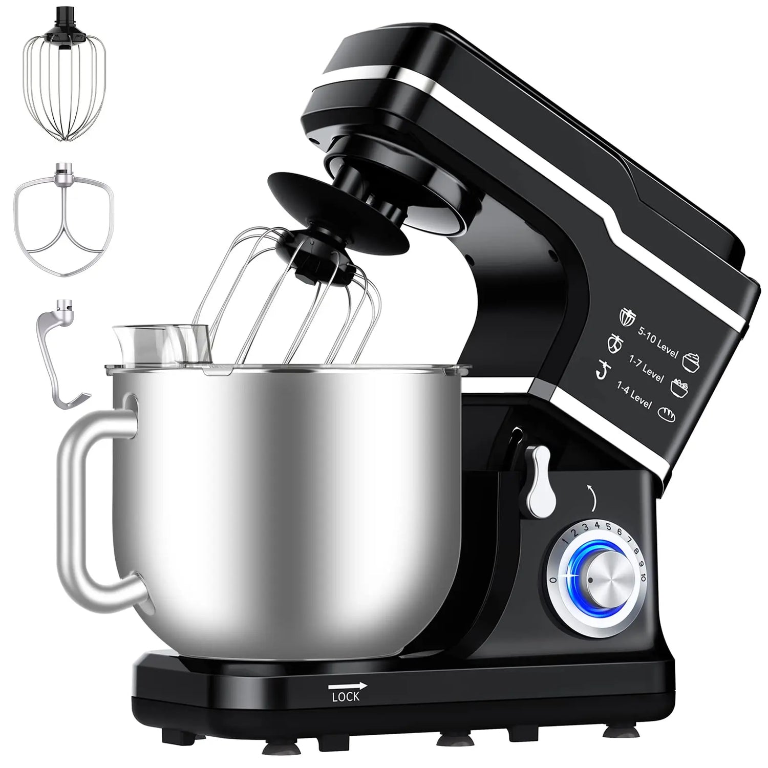 7.5Qt Electric Dough Mixer - ElectronAge