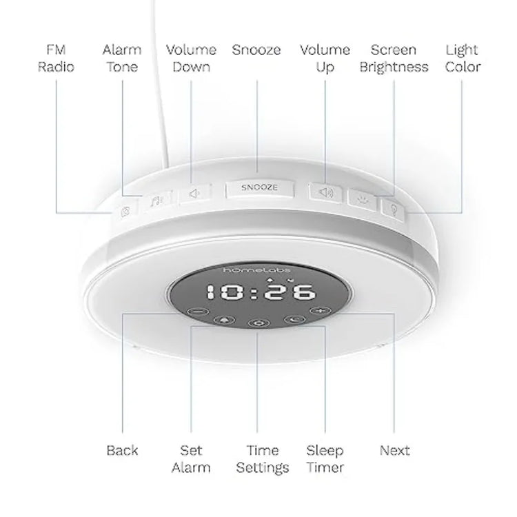 Sunrise Alarm Clock - Digital LED Clock - ElectronAge
