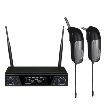 ACEMIC Dual Channels Wireless Guitar Microphone EX-200 - ElectronAge